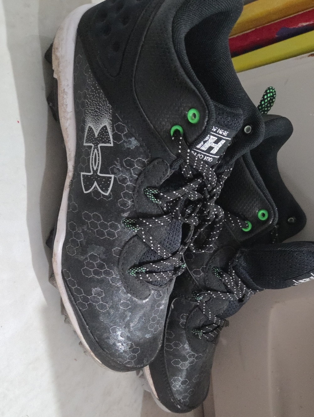Under Armour Cleats, Size 8.5